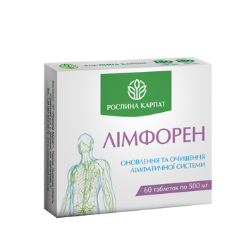 Лимфорен &ndash; очищение лимфы, 60 таблеток RK-M-17901066 фото