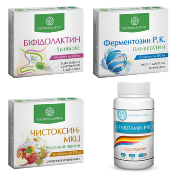 Комплексна програма Здорове травлення та підтримка кишківника Рослина Карпат RK-M-17901121 фото